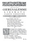 Torquato Tasso - La Gerusalemme liberata con le figure di Bernardo Castelli - 1724 (con 21 tavole) Torquato Tasso - La Gerusalemme liberata con le figure di Bernardo Castelli - 1724 (con 21 tavole)