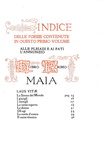 Gabriele D'Annunzio - Laudi del cielo (Maia, Elettra e Alcyone) - Treves 1903/04 (prima edizione)