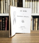Francesco Petrarca - Le rime - Firenze, Barbera 1877 (esemplare da collezione con bella legatura) Francesco Petrarca - Le rime - Firenze, Barbera 1877 (esemplare da collezione con bella legatura)