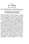 Il primo esempio di critica letteraria: La frusta letteraria (a cura di Giuseppe Baretti) - 1763/64 Il primo esempio di critica letteraria: La frusta letteraria (a cura di Giuseppe Baretti) - 1763/64