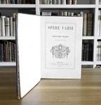 Alessandro Manzoni - Opere varie - 1870 (ultima edizione curata dall'Autore - numerose incisioni)