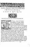 Ludovico Dolce - Vita del gloriosissimo imperador Carlo quinto - Venezia, Giolito 1561