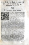 Matteo Villani - Historie fiorentine - Firenze - Giunti - 1577/81 (video)