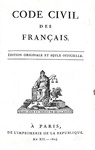 Code civil des francais. Edition originale - Paris 1804 (prima edizione - con un raro supplemento) Code civil des francais. Edition originale - Paris 1804 (prima edizione - con un raro supplemento)
