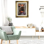 Franz Borghese - Il principe del foro - 2005 (olio su tela - certificato e autentica dell'artista)