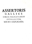 Francia contro Spagna:  Assertor Gallicus contra vindicias Hispanicas - 1646 (rara prima edizione)