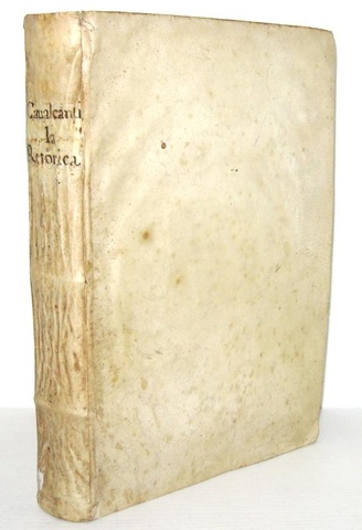 Bartolomeo Cavalcanti - La retorica divisa in sette libri - Venezia, Giolito 1559 (prima edizione)