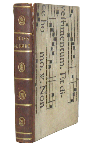 Paolo Vergani - Traite de la peine de mort - A Paris 1782 (prima traduzione francese)