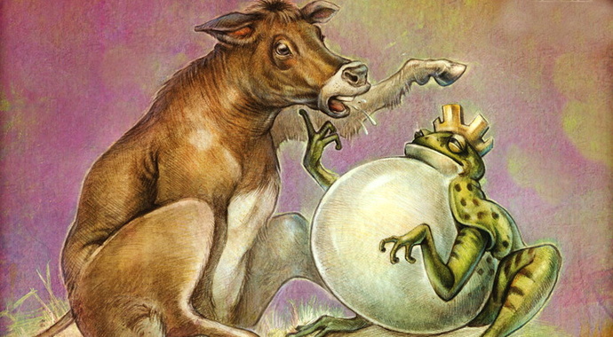 Fedro - La rana e il bue