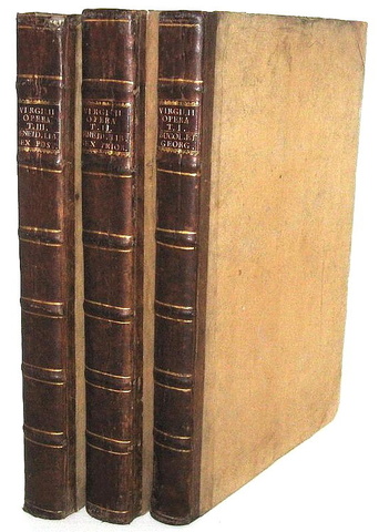Virgilio - Bucolica Georgica et Aeneis - Roma 1763/65 (edizione in folio con centinaia di incisioni)