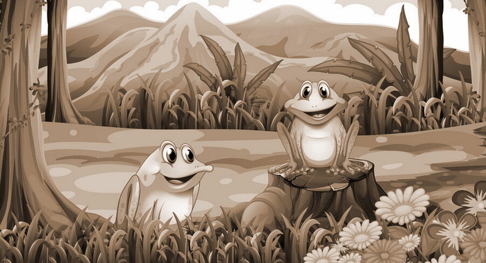 Esopo - Le rane vicine di casa