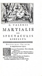 Gli Epigrammi di Marziale: Epigrammatum libri ad optimos codices recensiti - 1754 (bella legatura) Gli Epigrammi di Marziale: Epigrammatum libri ad optimos codices recensiti - 1754 (bella legatura)