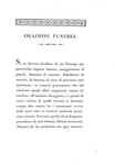 Rara edizione Bodoni: Orazione funebre in morte di Ferdinando I di Borbone - Parma 1803 (figurato)