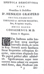 Tabacco da fiuto: Cohausen - Dissertatio de pica nasi sive tabaci abusu 1716 (rara prima edizione) Tabacco da fiuto: Cohausen - Dissertatio de pica nasi sive tabaci abusu 1716 (rara prima edizione)