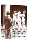 Erotici tradotti da Luigi Siciliani - Milano 1921 (figurato - legatura in rame sbalzato - es. 214)
