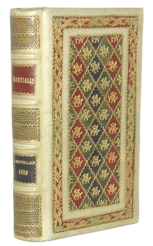 Il pi grande epigrammista in lingua latina: Marziale - Epigrammata - Elzevier 1650 (bella legatura)