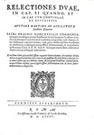 Martin de Azpilcueta (il Navarro) - Relectiones de rescriptis - Commentarius de anno Iobelaeo - 1585 Martin de Azpilcueta (il Navarro) - Relectiones de rescriptis - Commentarius de anno Iobelaeo - 1585