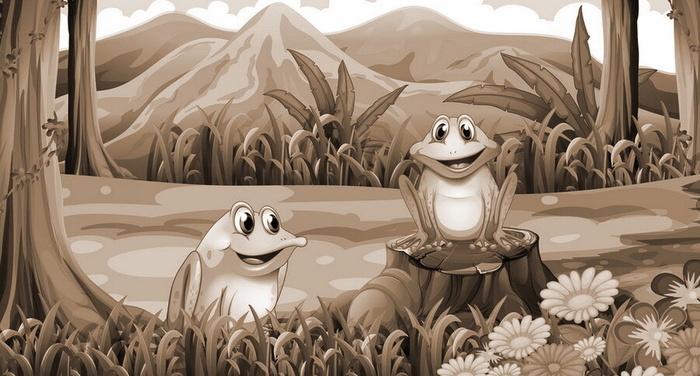 Esopo - Le rane vicine di casa Esopo - Le rane vicine di casa