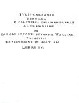 Cordara - De Odoardi Stuardii Walliae principis expeditione in Scotiam - 1752 (autore F.E. Guasco)