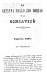 Harriet Stowe Beecher - La capanna dello zio Tomaso - Milano 1852 (rara prima edizione italiana)