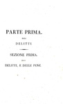Codice penale universale austriaco. Seconda edizione ufficiale - Milano, Stamperia Regia 1815