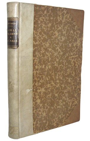 Friedrich Nietzsche - Al di là del bene e del male - Torino 1898 (rara prima edizione italiana)