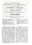 DIritto romano e Umanesimo giuridico: Pierre Goudelin - Commentariorum de iure novissimo - 1839