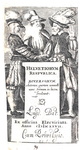 Storia della Svizzera: Josias Simler - Helvetiorum respublica - Leida, ex Officina Elzeviriana 1627