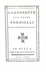 Francesco Redi e altri poeti dal Cinquecento al Settecento - Poesie - Nizza 1781/83 (cinque opere)