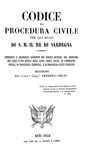 Codice di procedura civile per gli Stati di S. M. il re di Sardegna - Asti 1854 (bella legatura) Codice di procedura civile per gli Stati di S. M. il re di Sardegna - Asti 1854 (bella legatura)