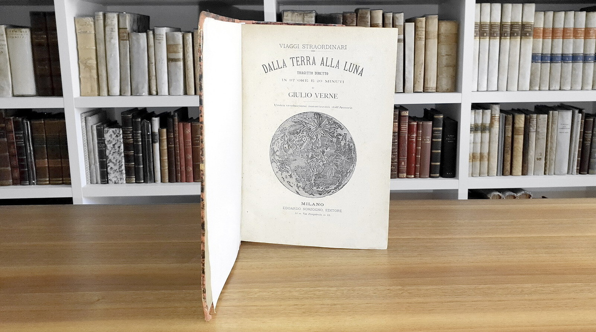 Jules Verne Dalla Terra Alla Luna Jules Verne - Dalla terra alla luna & Intorno alla luna - Milano
