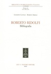 Cantele Giuseppe, Sbiroli Roberto - Roberto Ridolfi - Bibliografia