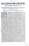 Bolla pontificia di Pio IV che disciplina alcune chiese di Roma - Blado 1562