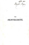 Alessandro Manzoni - La pentecoste - 1823 (tiratura di 500 copie - firma Alessandro Manzoni 1825)
