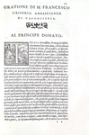 La diplomazia nel Cinquecento: Sansovino - Le orazioni recitate ai Dogi dagli ambasciatori - 1562