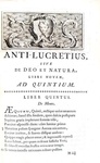 Polignac - Anti-Lucretius, sive de deo et natura - 1747 (prima edizione - con numerose incisioni)