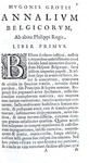Storia del Belgio: Hugo Grotius - Annales et historiae de rebus Belgicis - Amsterda, Blaeu 1658
