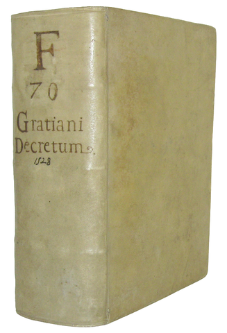 Una maggnifica edizione di alta epoca: Decretum Gratiani - Venezia, Ottaviano Scoto 1528 (figurato)