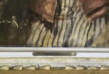 Vittorio Gussoni - La studentessa - anni Venti/Trenta del XX secolo (olio su tavola lignea) Vittorio Gussoni - La studentessa - anni Venti/Trenta del XX secolo (olio su tavola lignea)