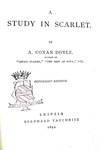 Le opere di Conan Doyle: Collection of British Authors - Liepzig, Tauchnitz, 1891/1907 (35 volumi)