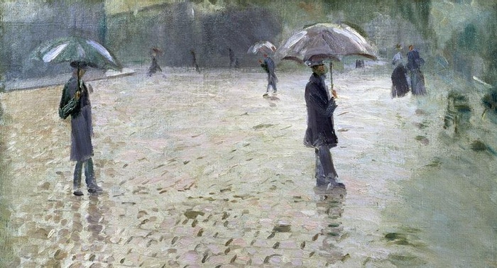 Eugenio Montale - Piove