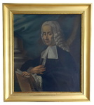 Ritratto di avvocato con codice - seconda met del Seicento (olio su tela)