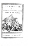 Giovanni Gherardo De Rossi - Commedie - Bassano 1790/92 (rara prima edizione - bella legatura coeva)