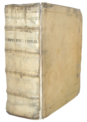 Corpus iuris civilis in IV partes distinctum - Lugduni 1652 (edizione Gotofredo)