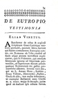 Storia dell'antica Roma: Eutropius - Brevarium historiae romanae - Barbou 1754 (bellissima legatura)
