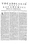 Vocabolario degli Accademici della Crusca - Venezia, presso Francesco Pitteri 1763 (legatura coeva) Vocabolario degli Accademici della Crusca - Venezia, presso Francesco Pitteri 1763 (legatura coeva)
