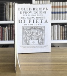 Banchi dei pegni: Bolle per il governo del sagro Monte di piet� di Bologna 1726 (edizione rarissima)