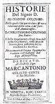 Fernando Colombo - Historie della vita di Cristoforo Colombo e della scoperta del Nuovo Mondo - 1678