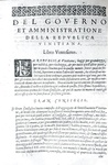Francesco Sansovino - Del governo et amministratione di diversi regni et repubbliche - 1607