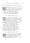 L'opera di Catullo: Catullus, Tibullus, Propertius. Ad optimorum exemplarium fidem recensiti - 1723